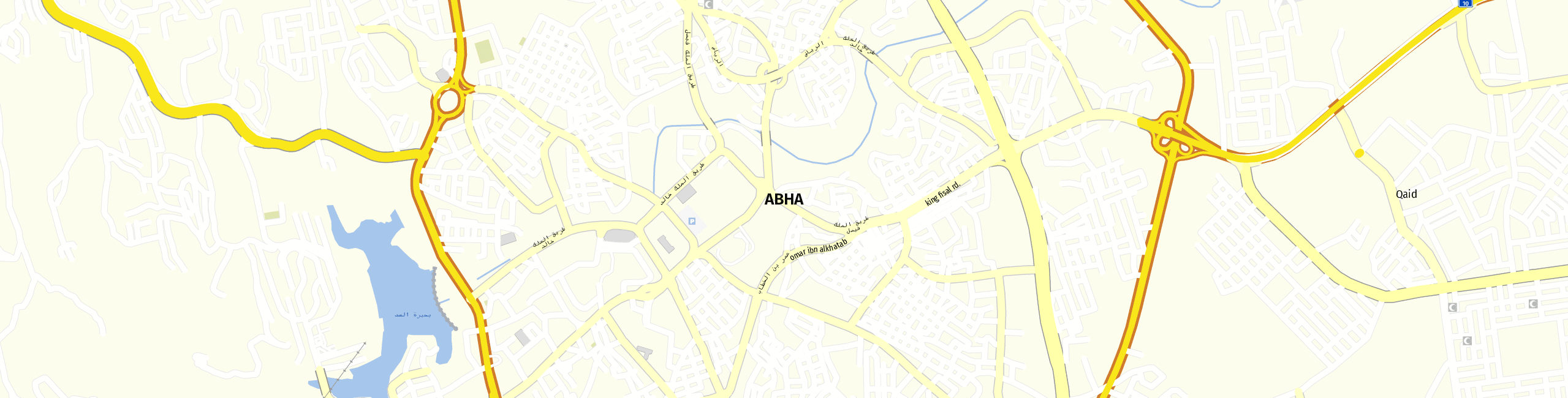 Stadtplan Abha zum Downloaden.