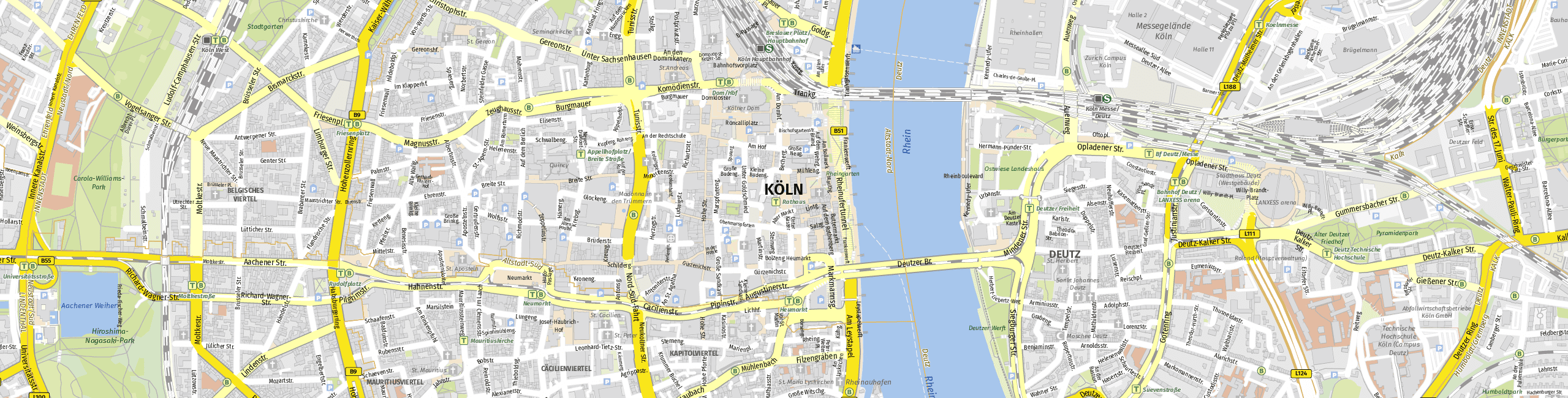 Download Stadtplan Köln