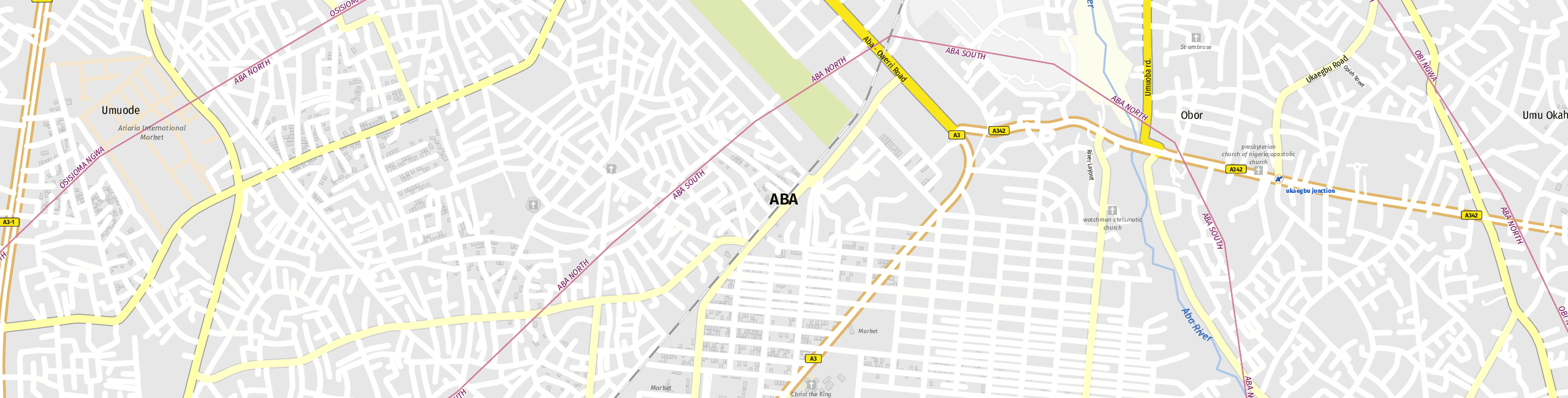 Stadtplan Aba zum Downloaden.