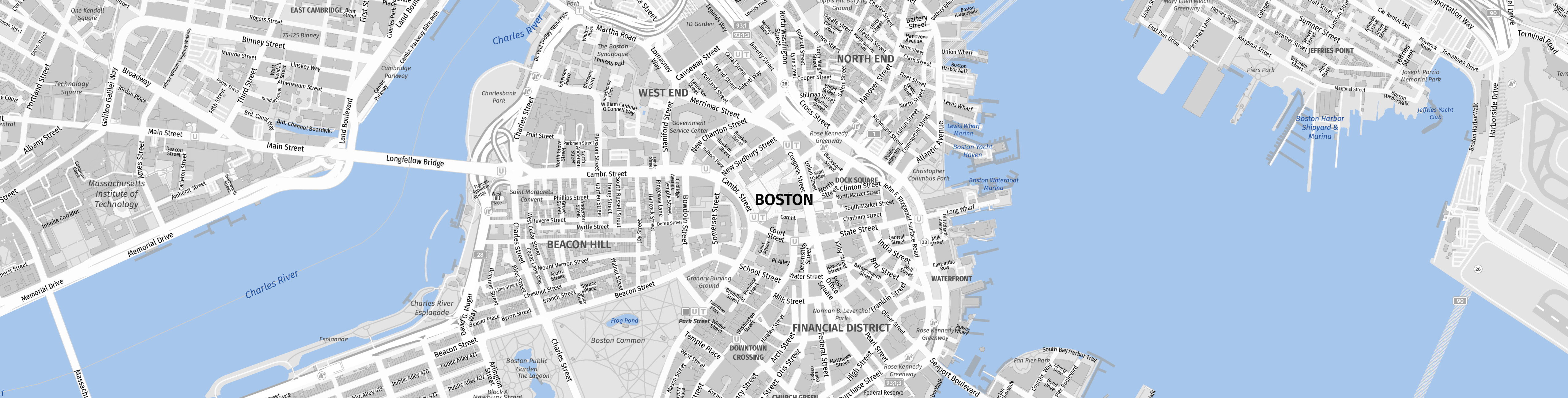 Simple boston tourist map 60 photos - Cheapbeachtravel.com
