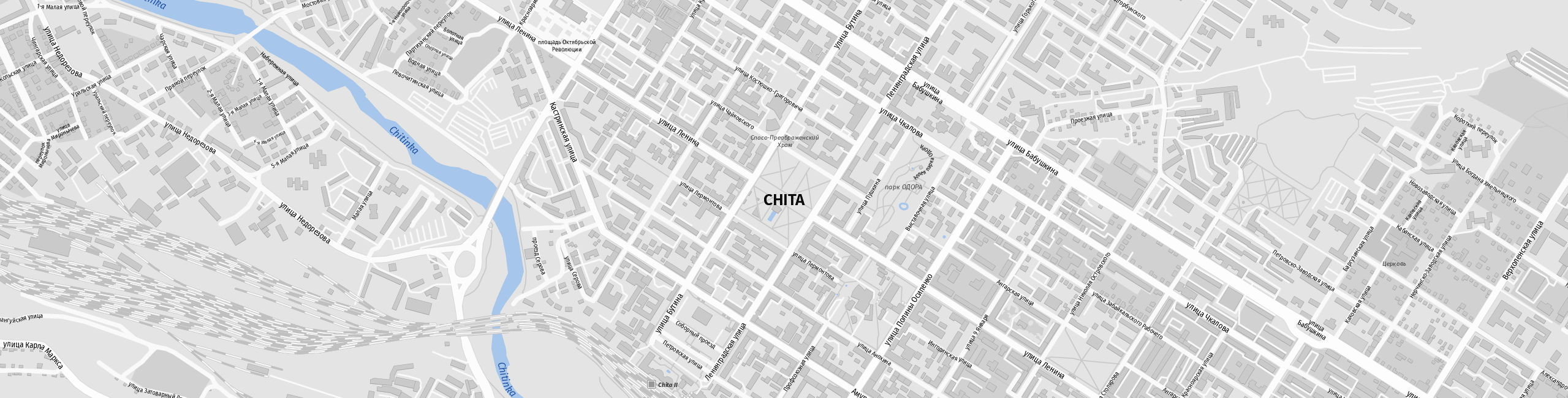 Stadtplan Chita zum Downloaden.