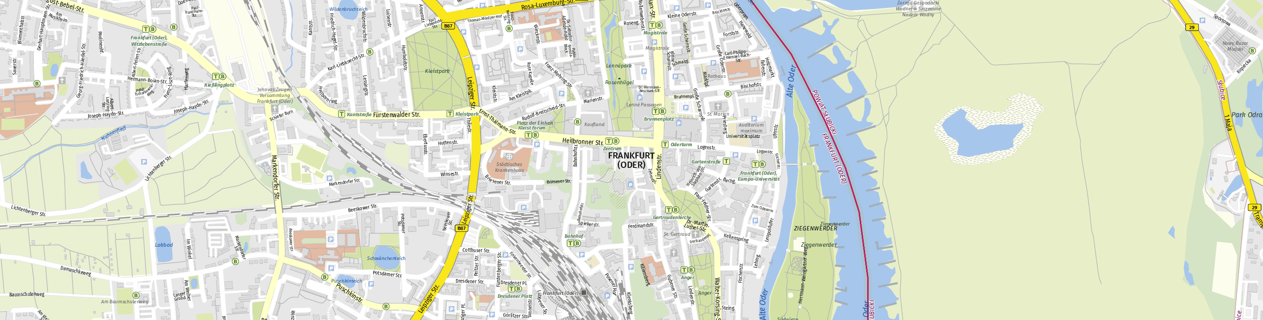Frankfurt Am Oder Map Download Map Frankfurt (Oder)