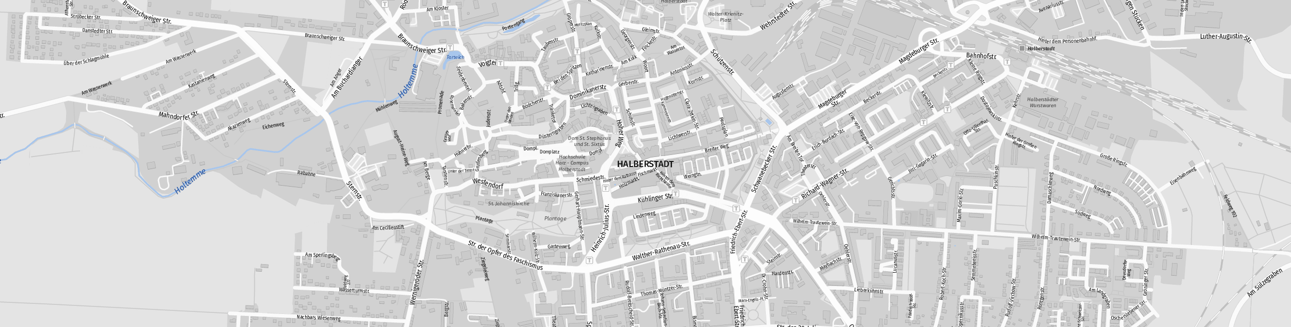 Stadtplan Halberstadt zum Downloaden.