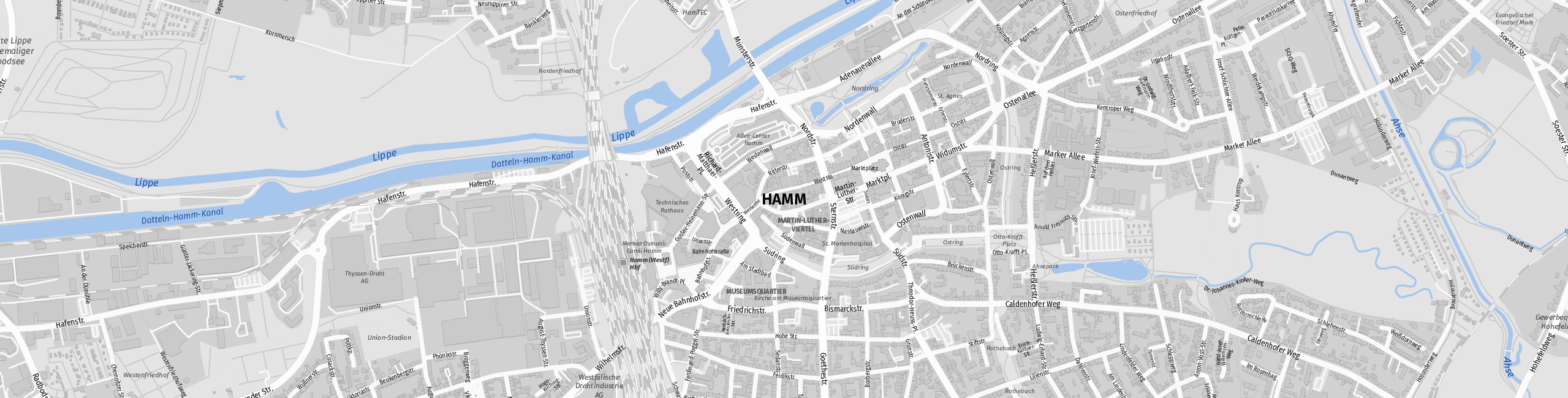 Stadtplan Hamm zum Downloaden.