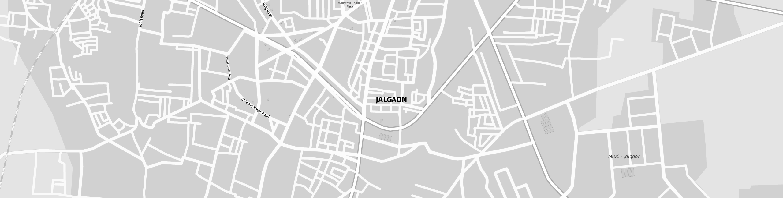 Stadtplan Jalgaon zum Downloaden.