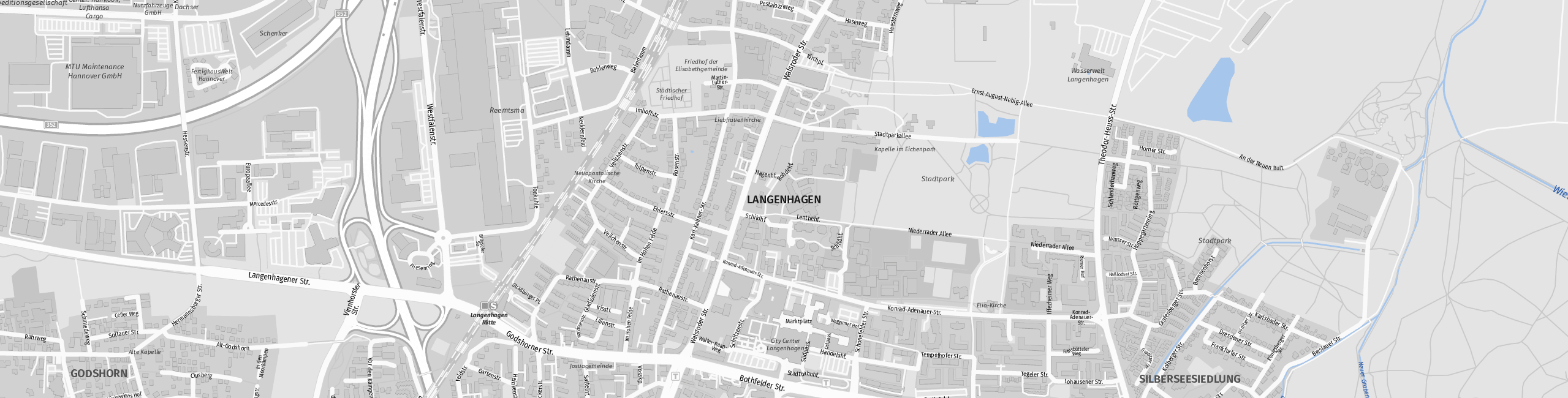 Stadtplan Langenhagen zum Downloaden.