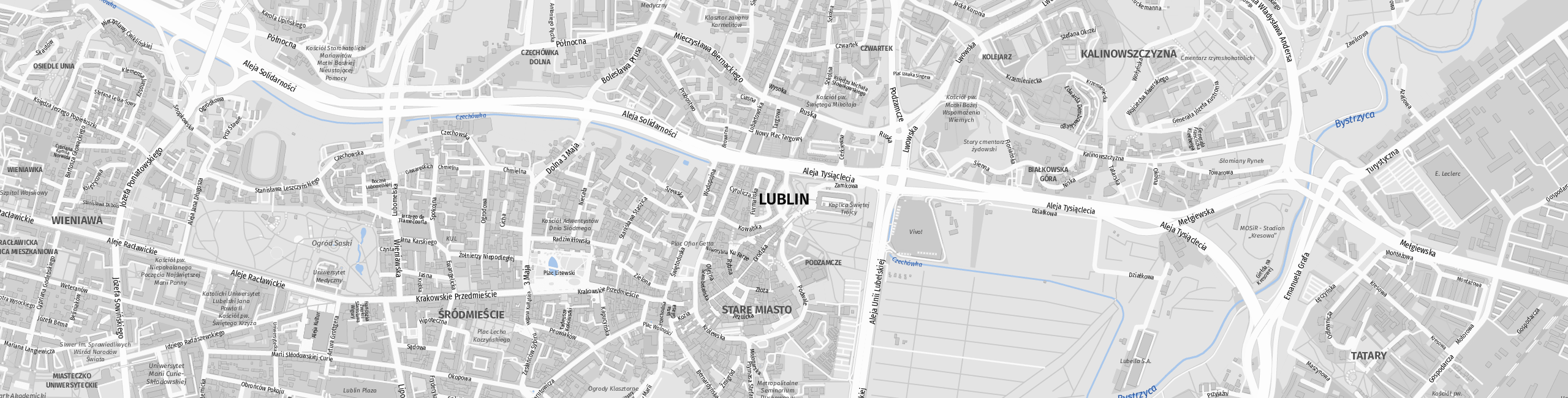 Stadtplan Lublin zum Downloaden.