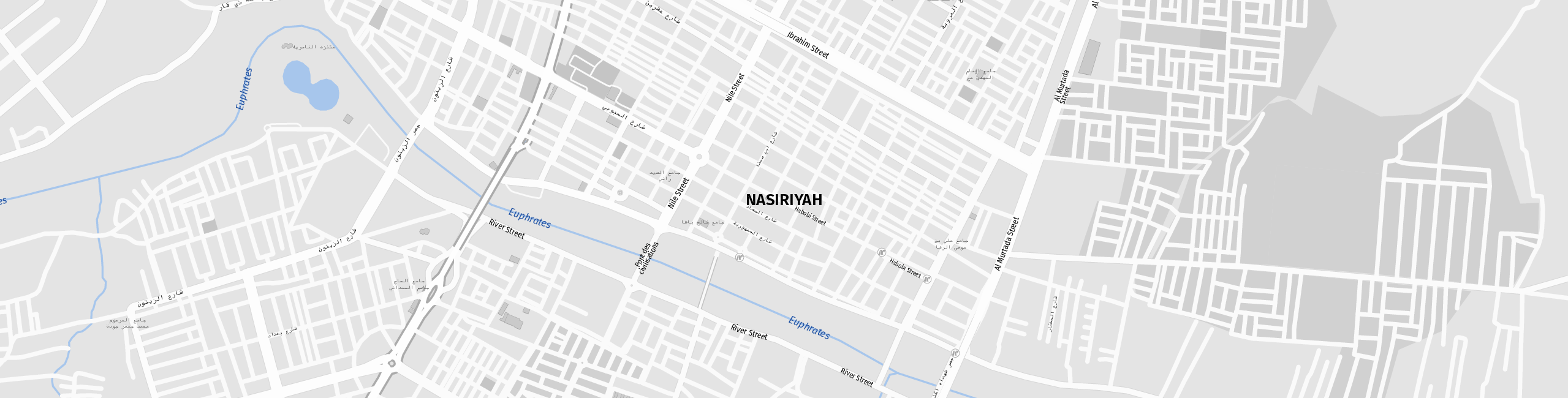 Stadtplan Nasiriya zum Downloaden.