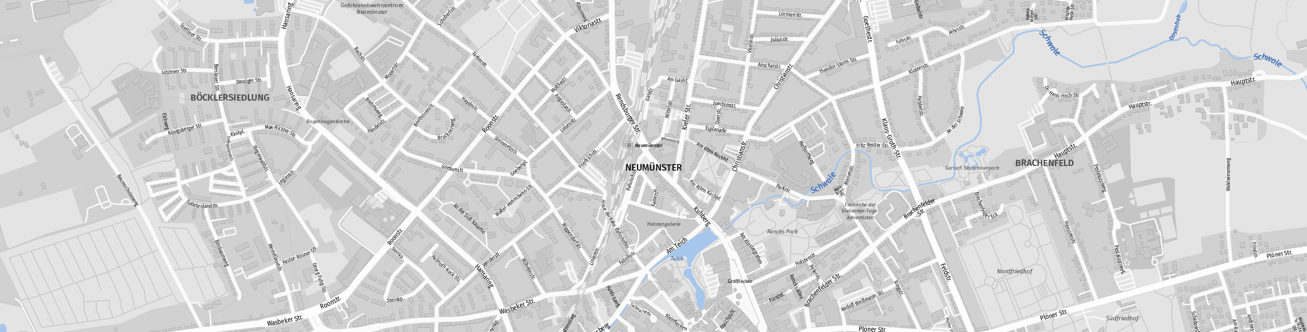 Stadtplan Neumünster zum Downloaden.