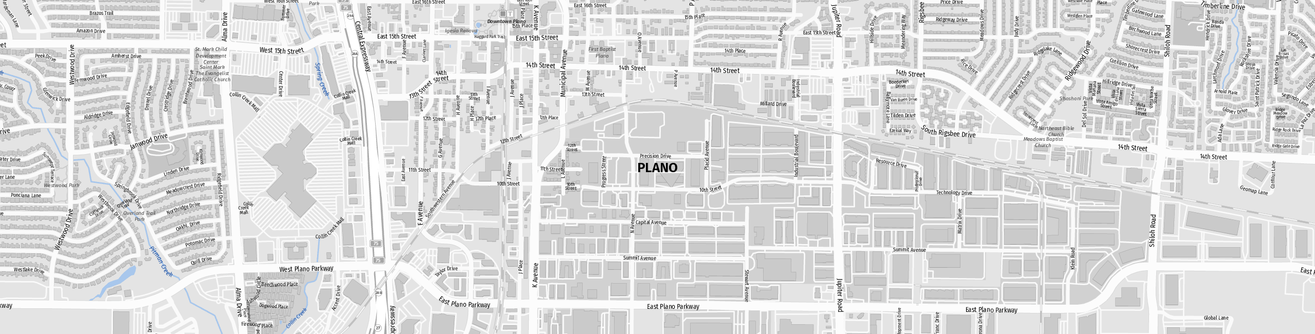 Stadtplan Plano zum Downloaden.