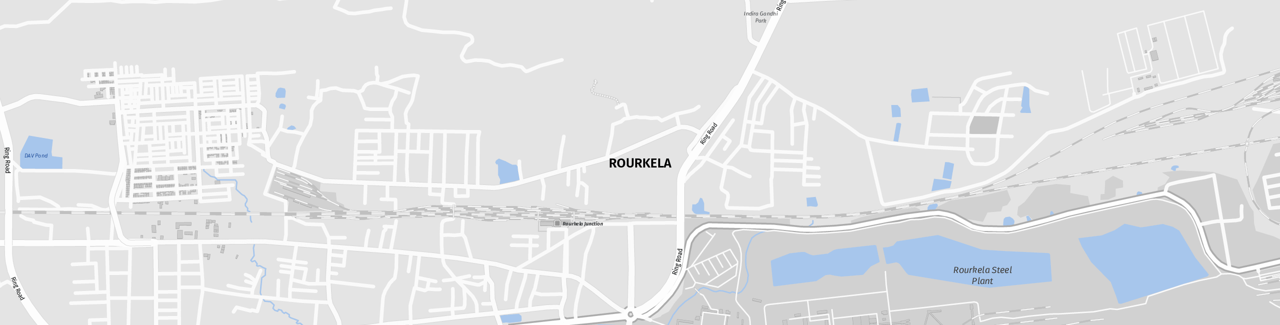 Stadtplan Rourkela zum Downloaden.