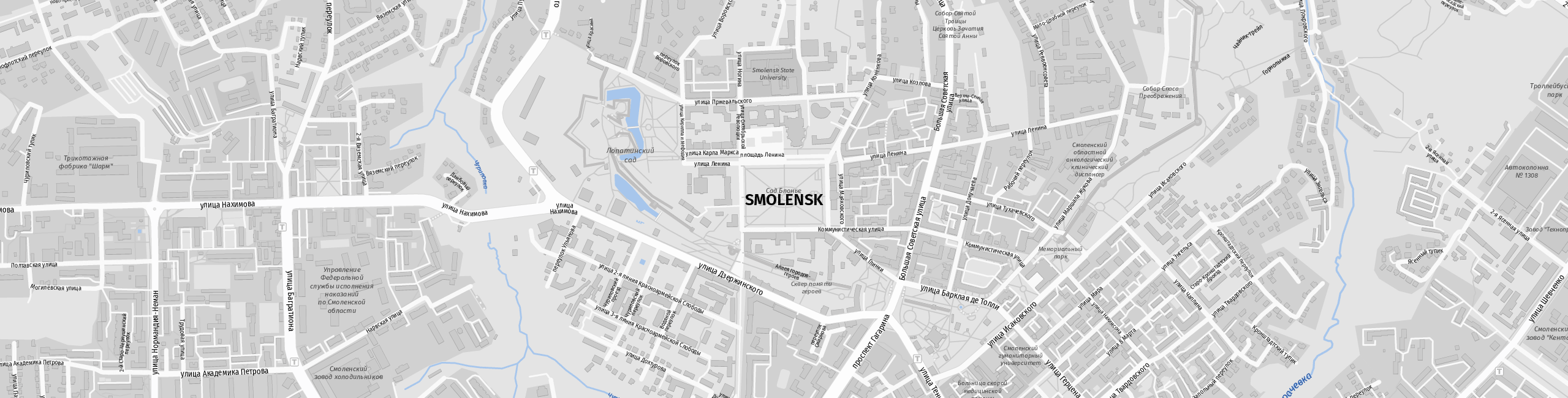 Stadtplan Smolensk zum Downloaden.