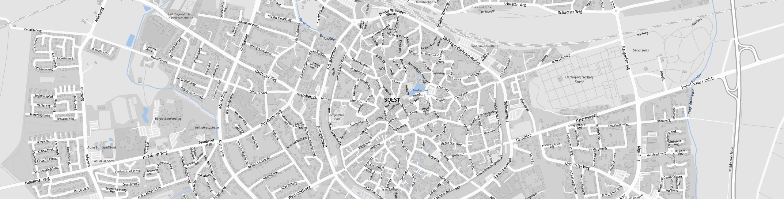 Stadtplan Soest zum Downloaden.