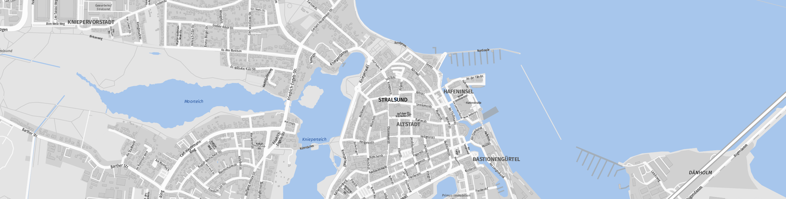 Stadtplan Stralsund zum Downloaden.