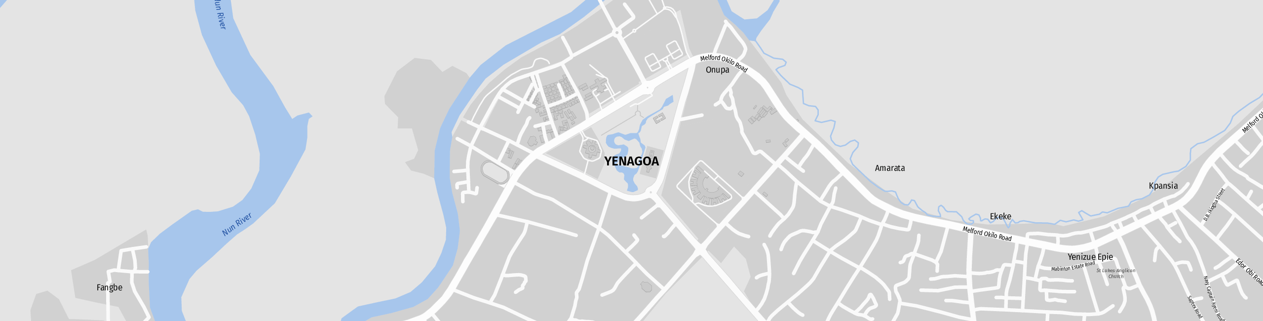 Stadtplan Yenagoa zum Downloaden.