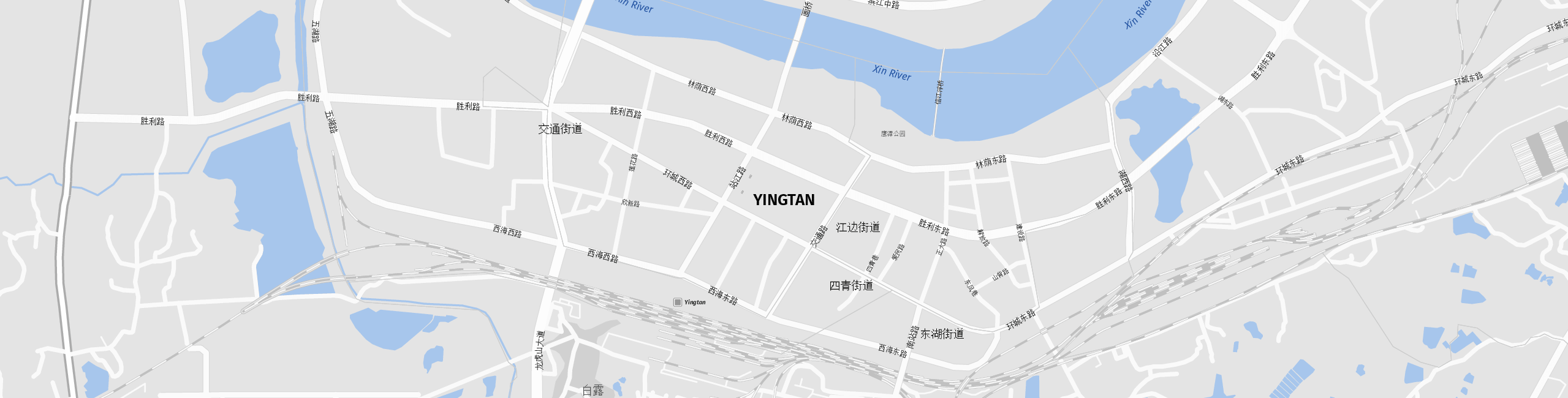 Stadtplan Yingtan zum Downloaden.
