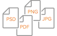 Die mapz-Print-API unterstützt die Ausgabe von Stadtplänen und Landkarten als JPG, PNG, textseparierte Photoshop-Datei oder Vektor-PDF.