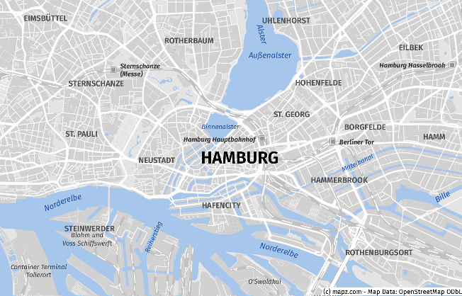 Stadtplan Hamburg Download