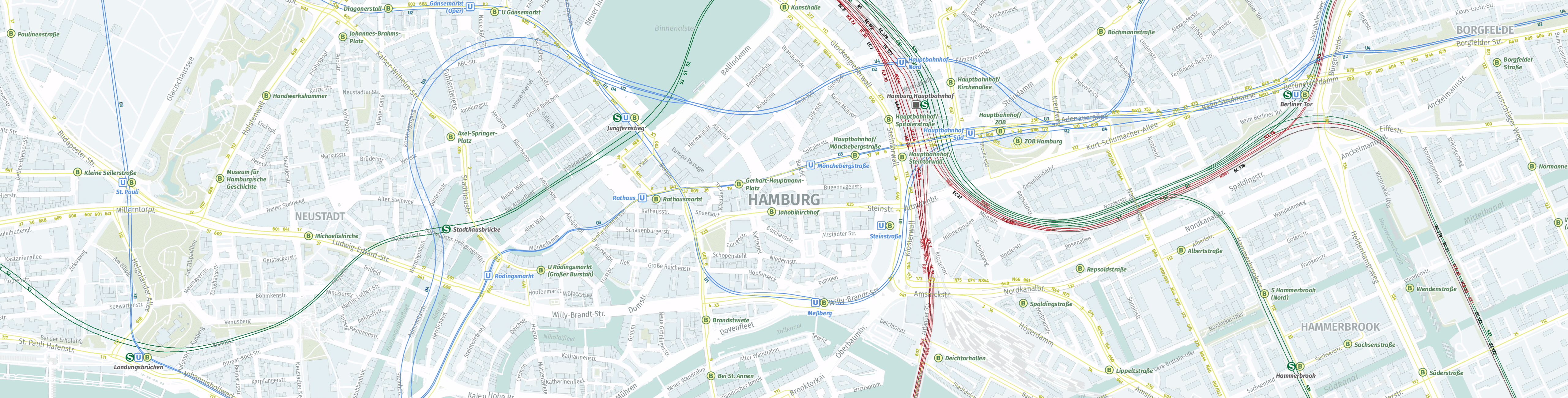 Stadtplan Public Transport ÖPNV PDF Download